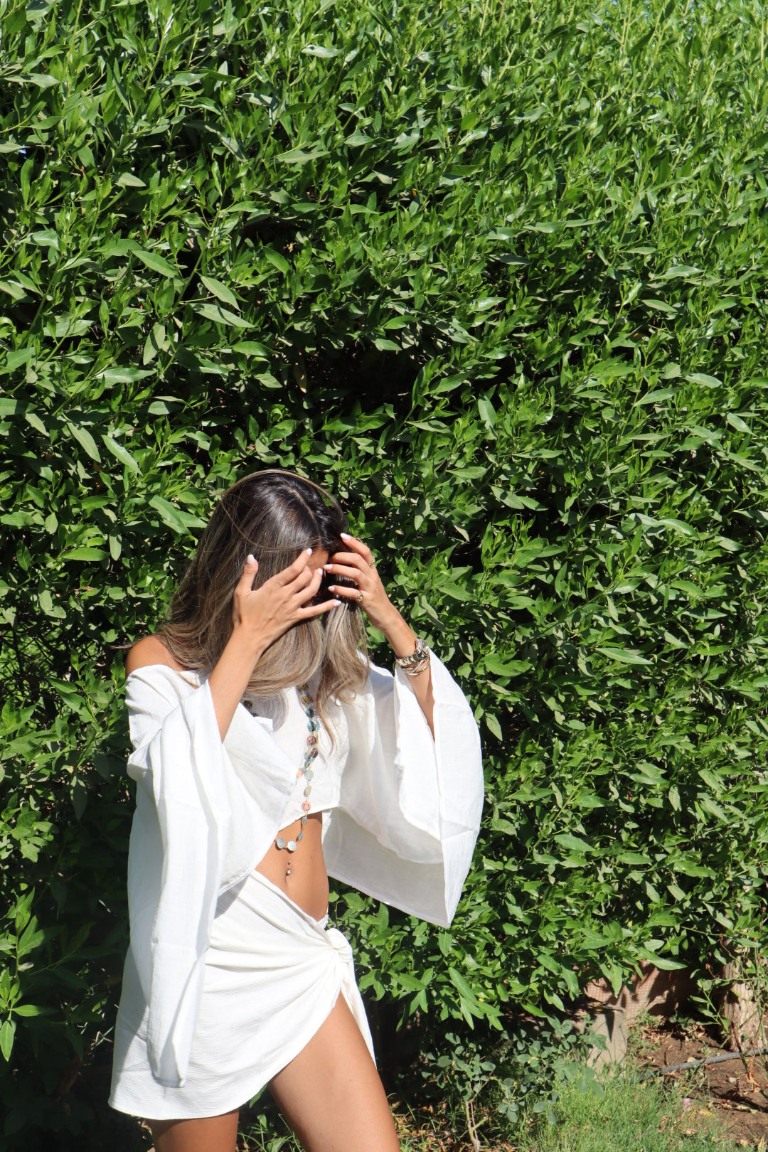 The Soleya Set In White